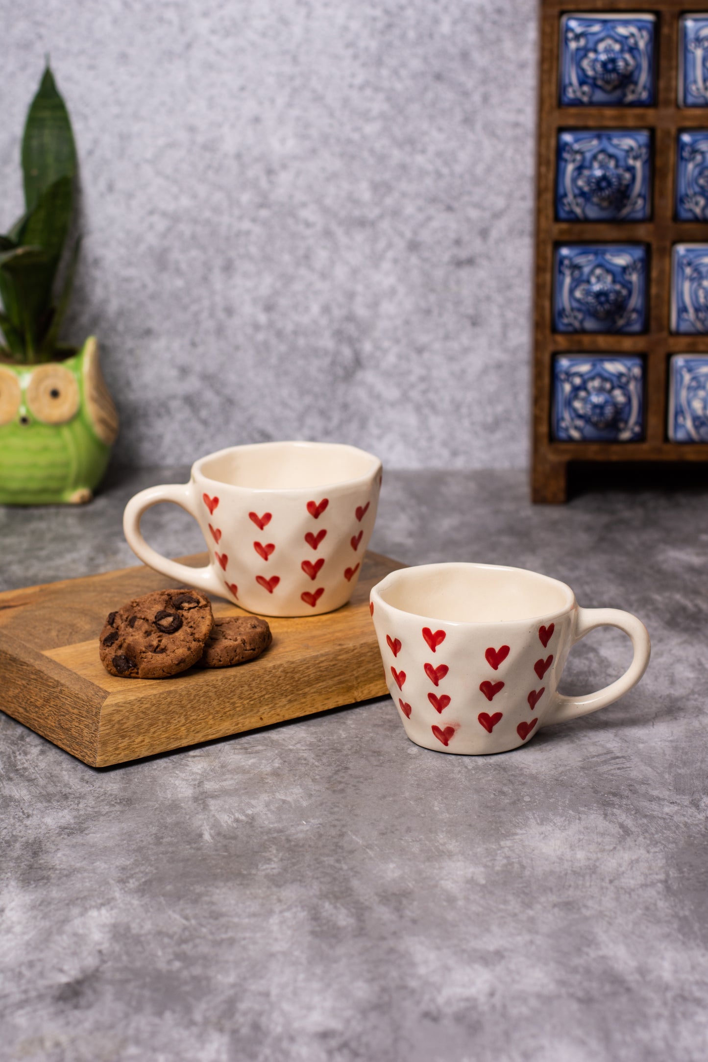 RED HEART  TEA CUP