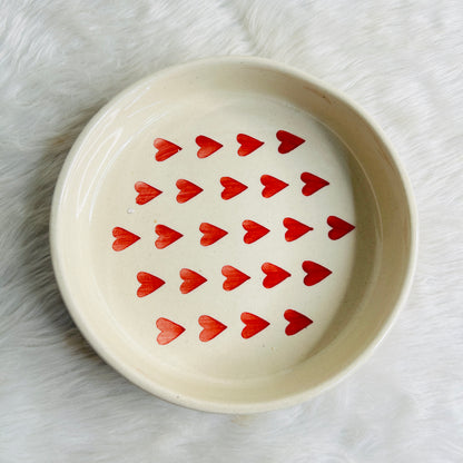 RED HEART SERVING SET (Set of 3)