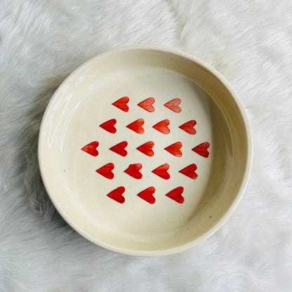 RED HEART SERVING SET (Set of 3)