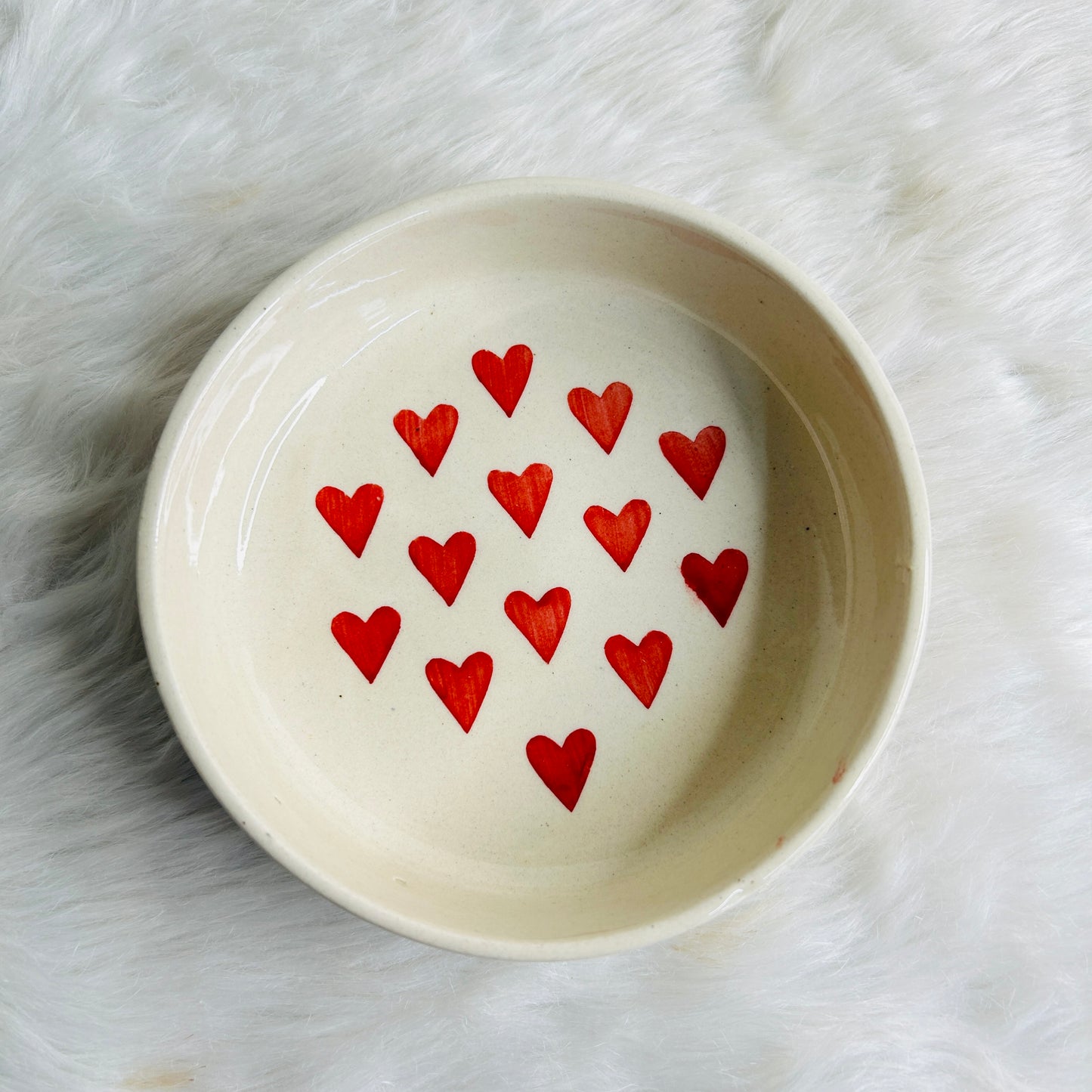 RED HEART SERVING SET (Set of 3)