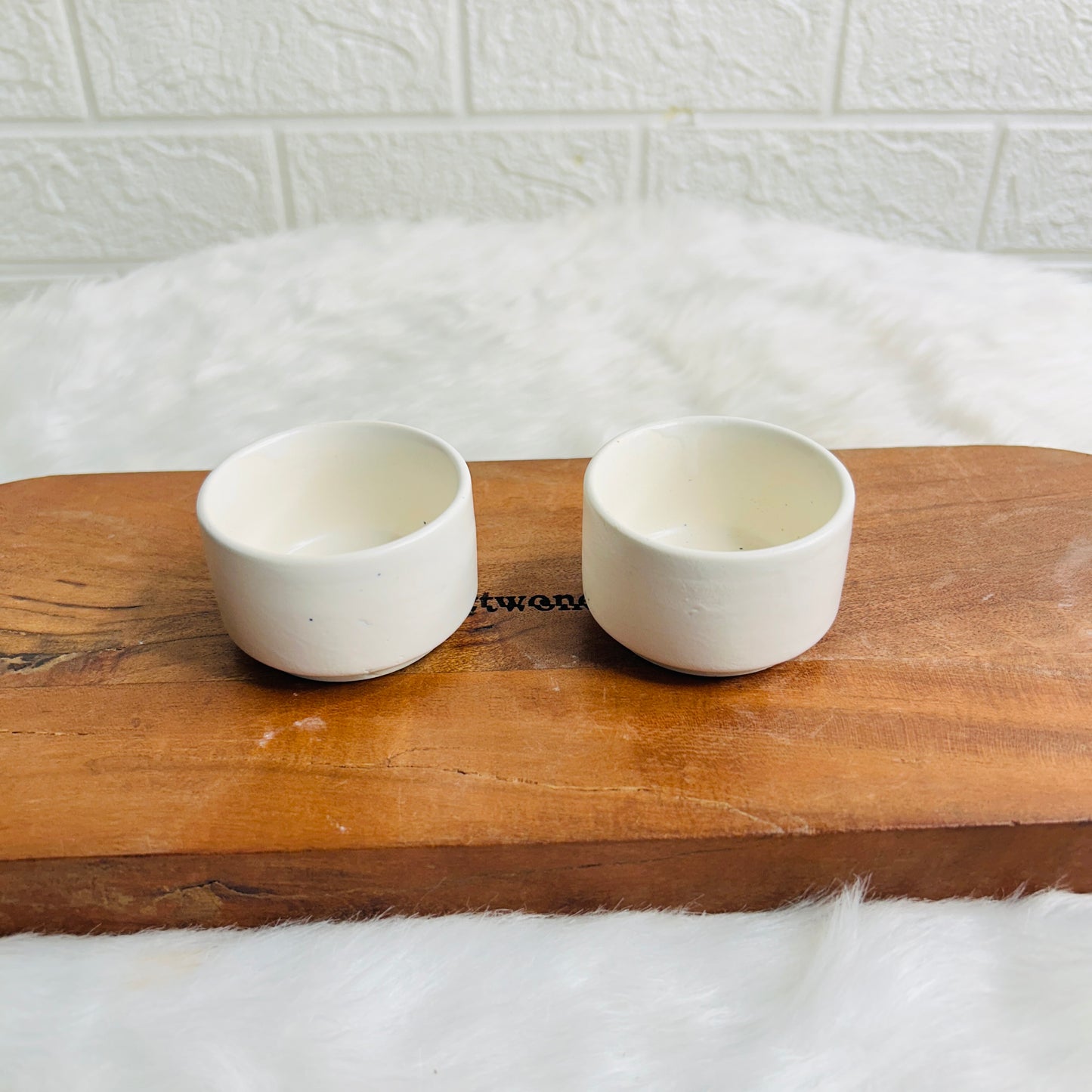 WHITE CHUTNEY BOWL (Set of 2)