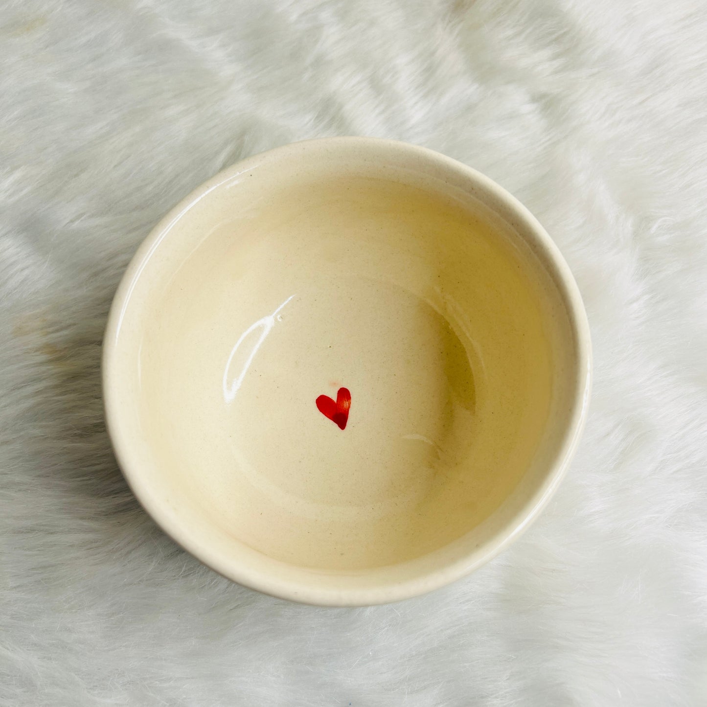 RED HEART SNACK BOWL (Set of 1)