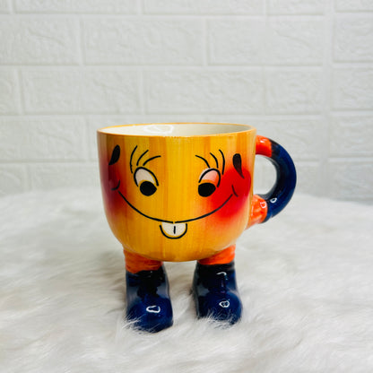 YELLOW SMILEY MUG (Set of 1)