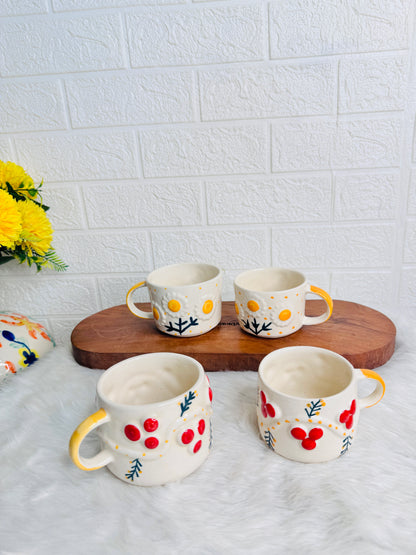 3D ROUND MUG COMBO SET OF 4