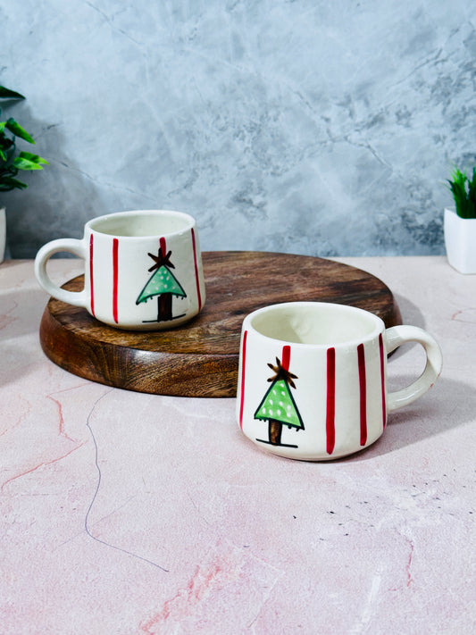 CHRISTMAS TREE TEA CUP