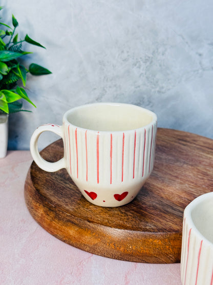 RED HEART CUP (Pack of 1)