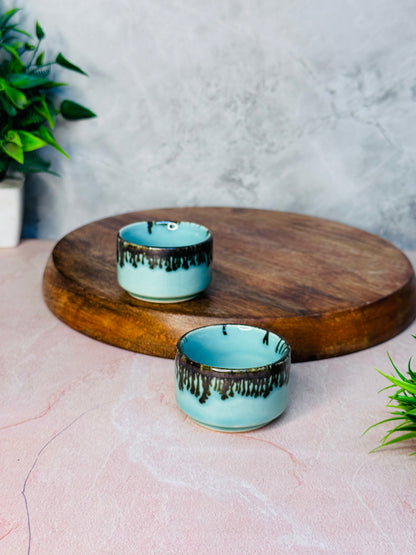 SKY BLUE CHUTNEY  BOWL (Set of 2)