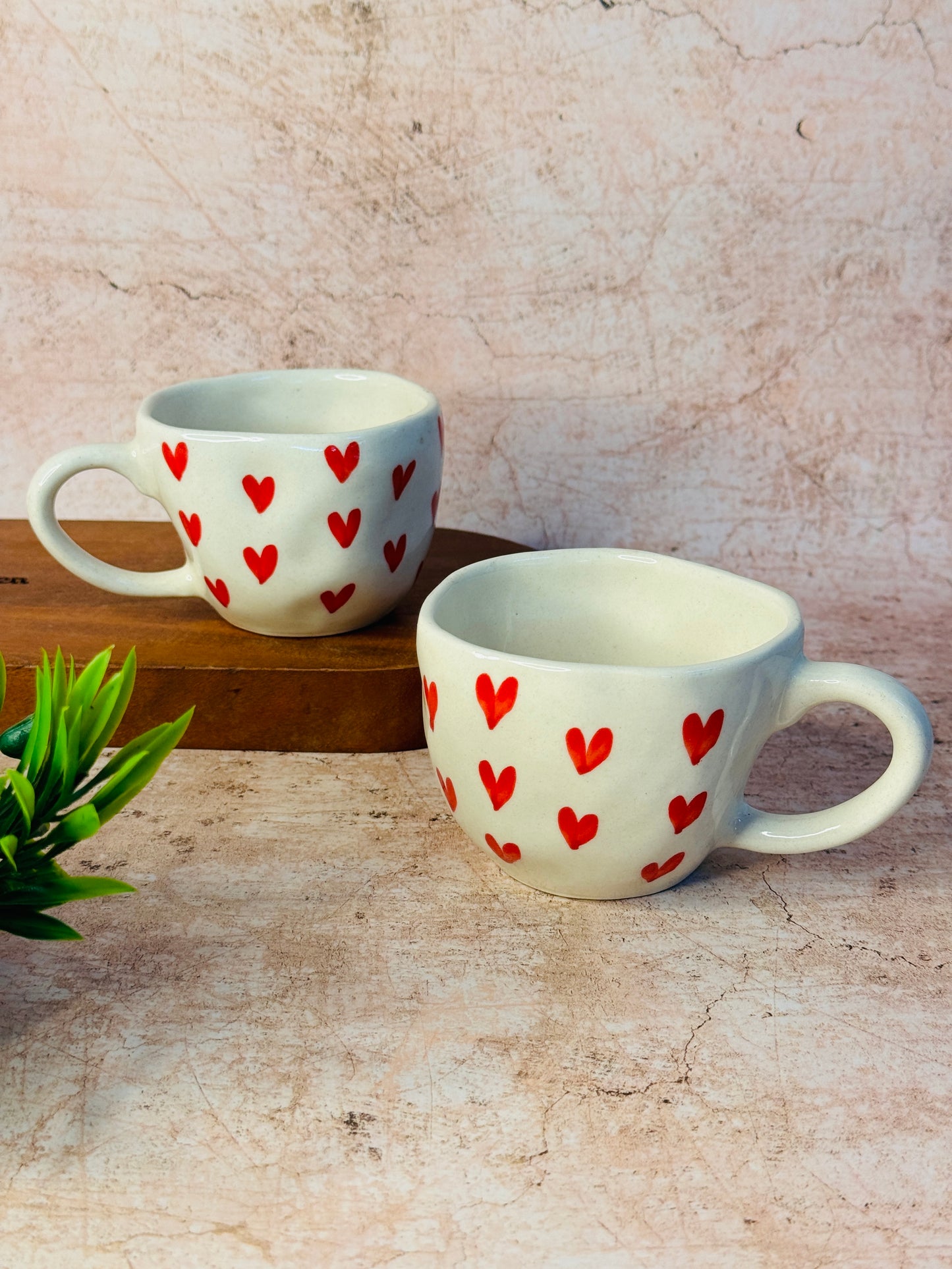 CUTE HEART MUG (Pack of 1)