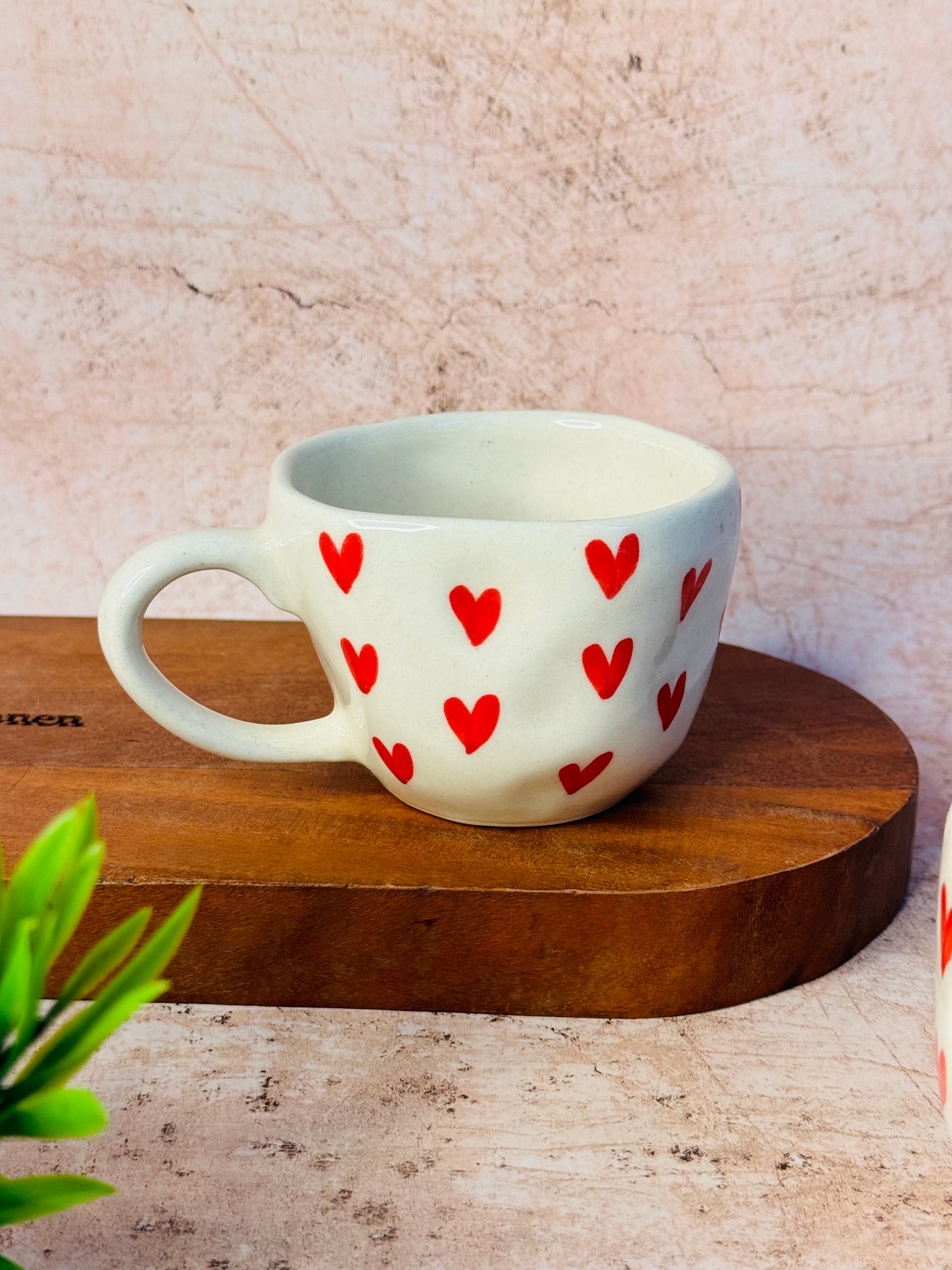 CUTE HEART MUG (Pack of 1)