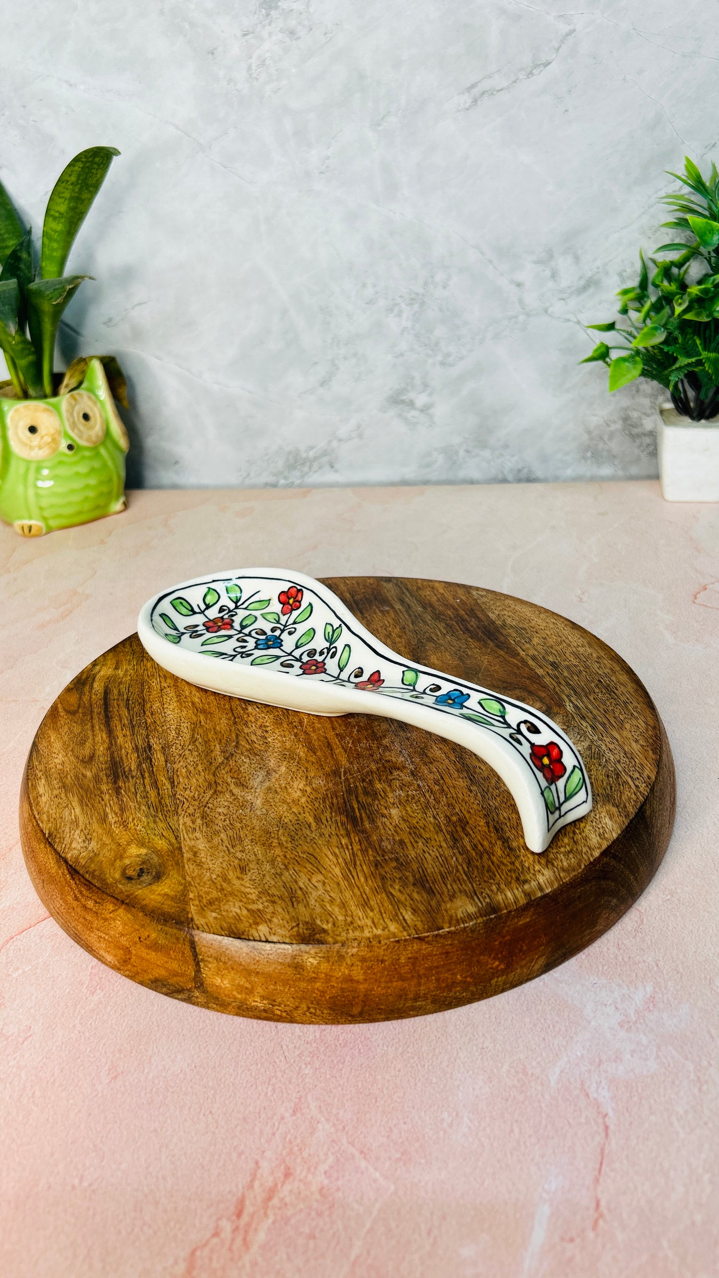 GARDEN BLOOMS SPOON REST SET OF 1