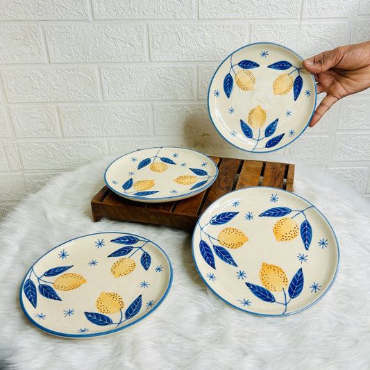 LEMON PASTA PLATE 7.5 INCH SET OF 1