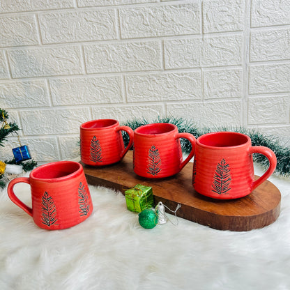 RED CHRISTMAS MUG