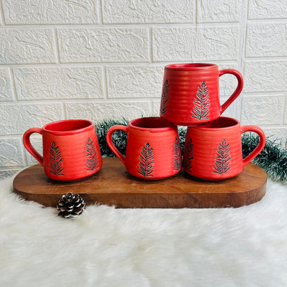 RED CHRISTMAS MUG