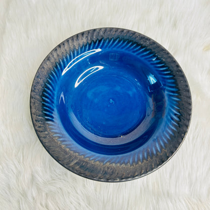 BLUE PASTA PLATE 7 INCH