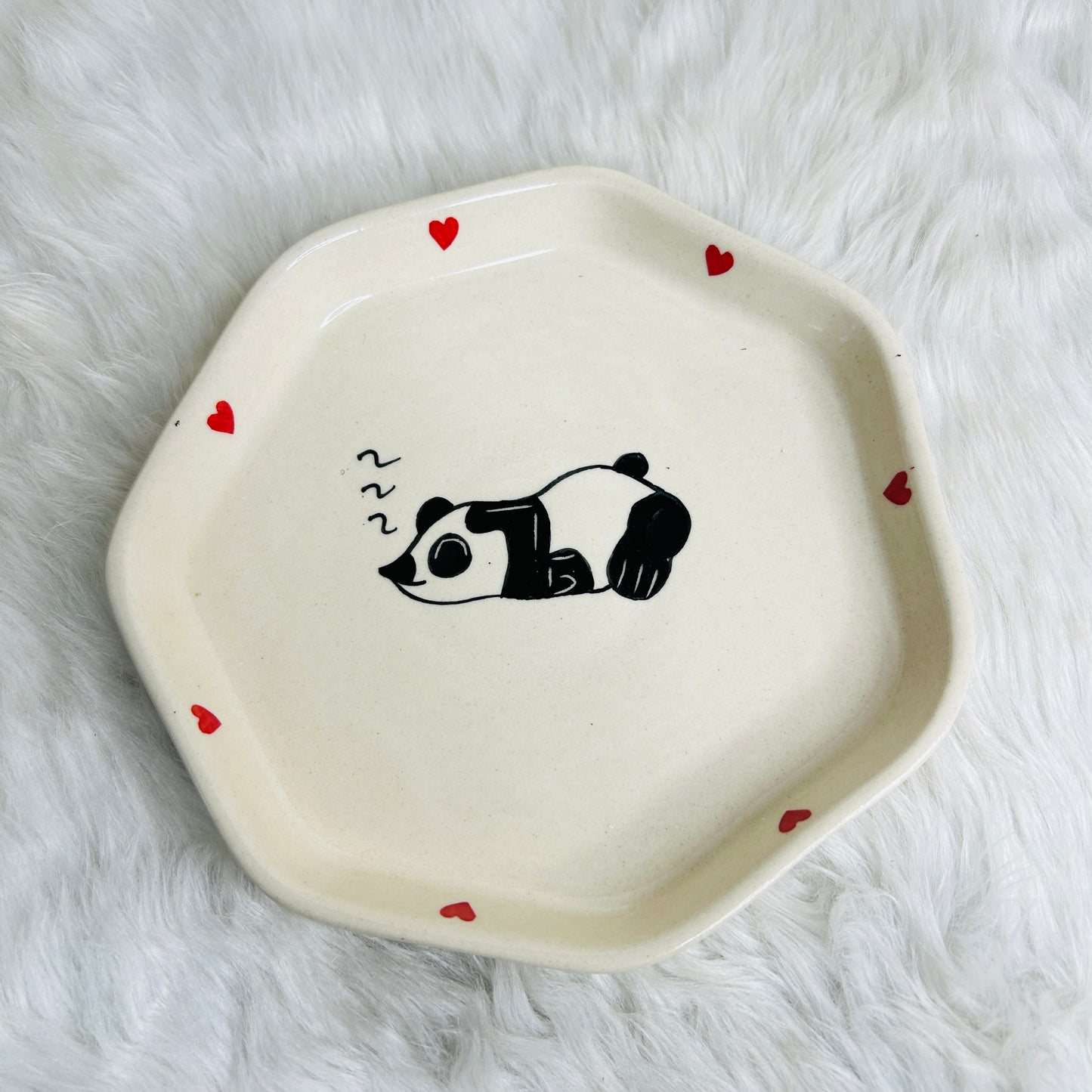 PANDA TEA CUP & SNACK PLATE