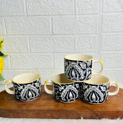 BLUE MUGHAL TEA CUP (Set of 1)