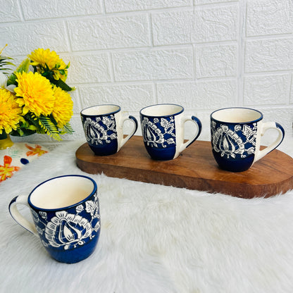 BLUE MUGHAL MUG (Set of 1)