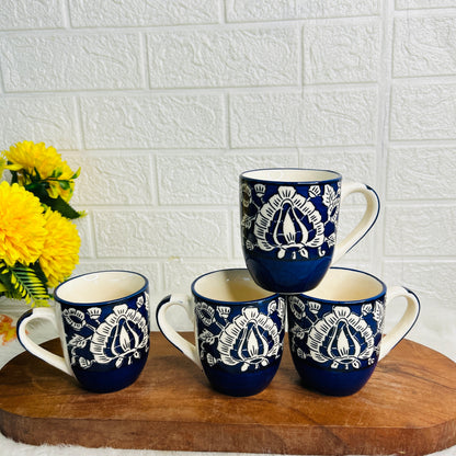 BLUE MUGHAL MUG (Set of 1)