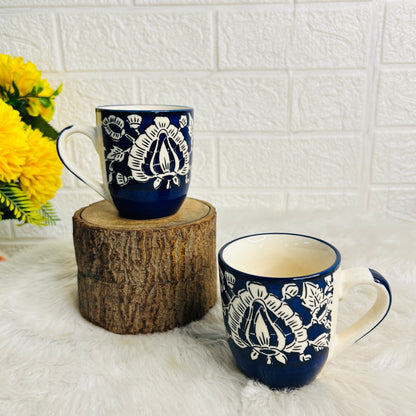 BLUE MUGHAL MUG (Set of 1)