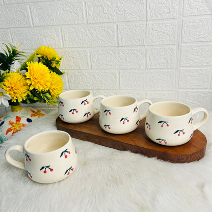 3D CHERRY ROUND MUG