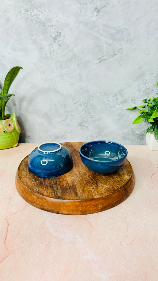 STUDIO OCEAN CURRY BOWL SET OF 2