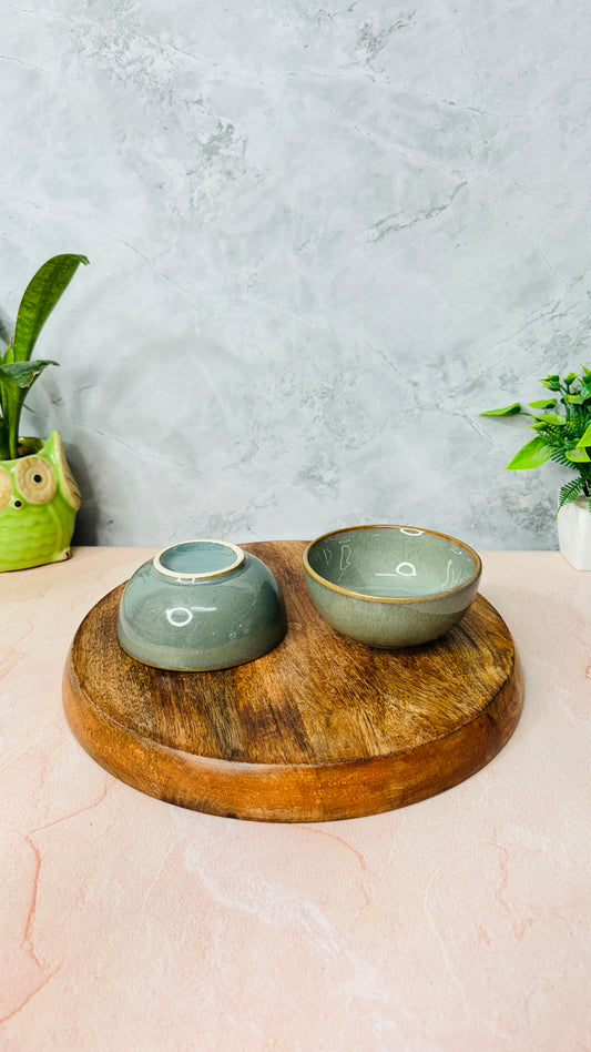 STUDIO MIST GREEN CURRY BOWL SET OF 2