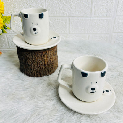 PANDA MUG SAUCER (Pack of 1)