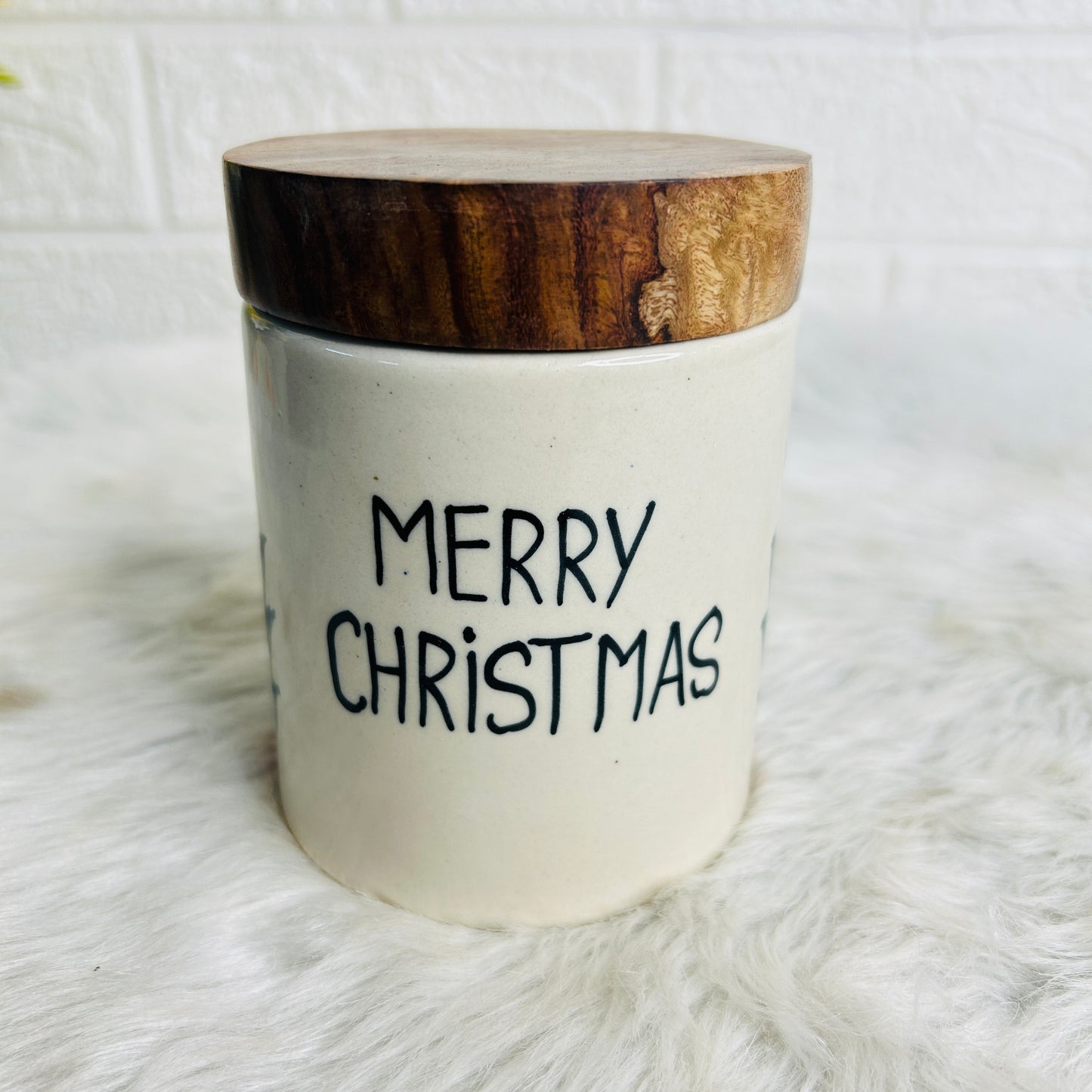 CHRISTMAS AIRTIGHT JAR (Pack of 1)