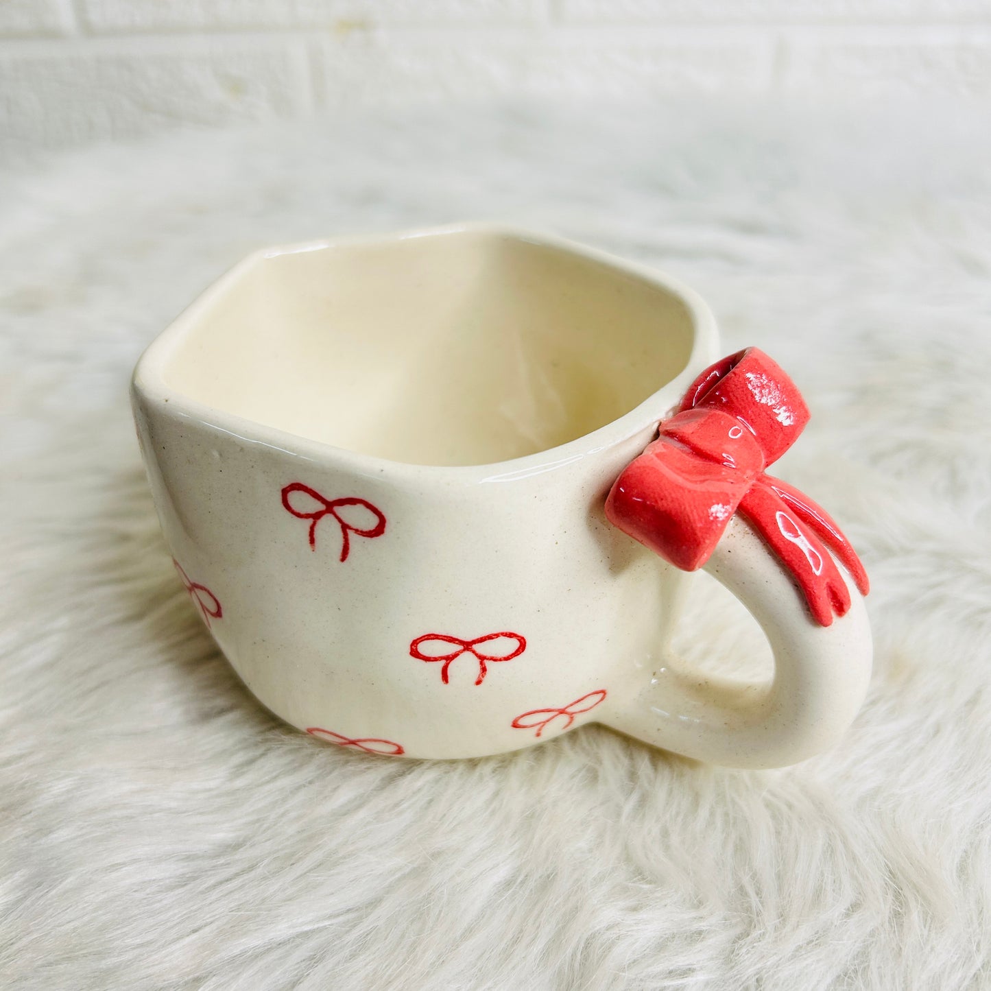 POOKIE BOW COFFEE  MUG (Pack of 1)