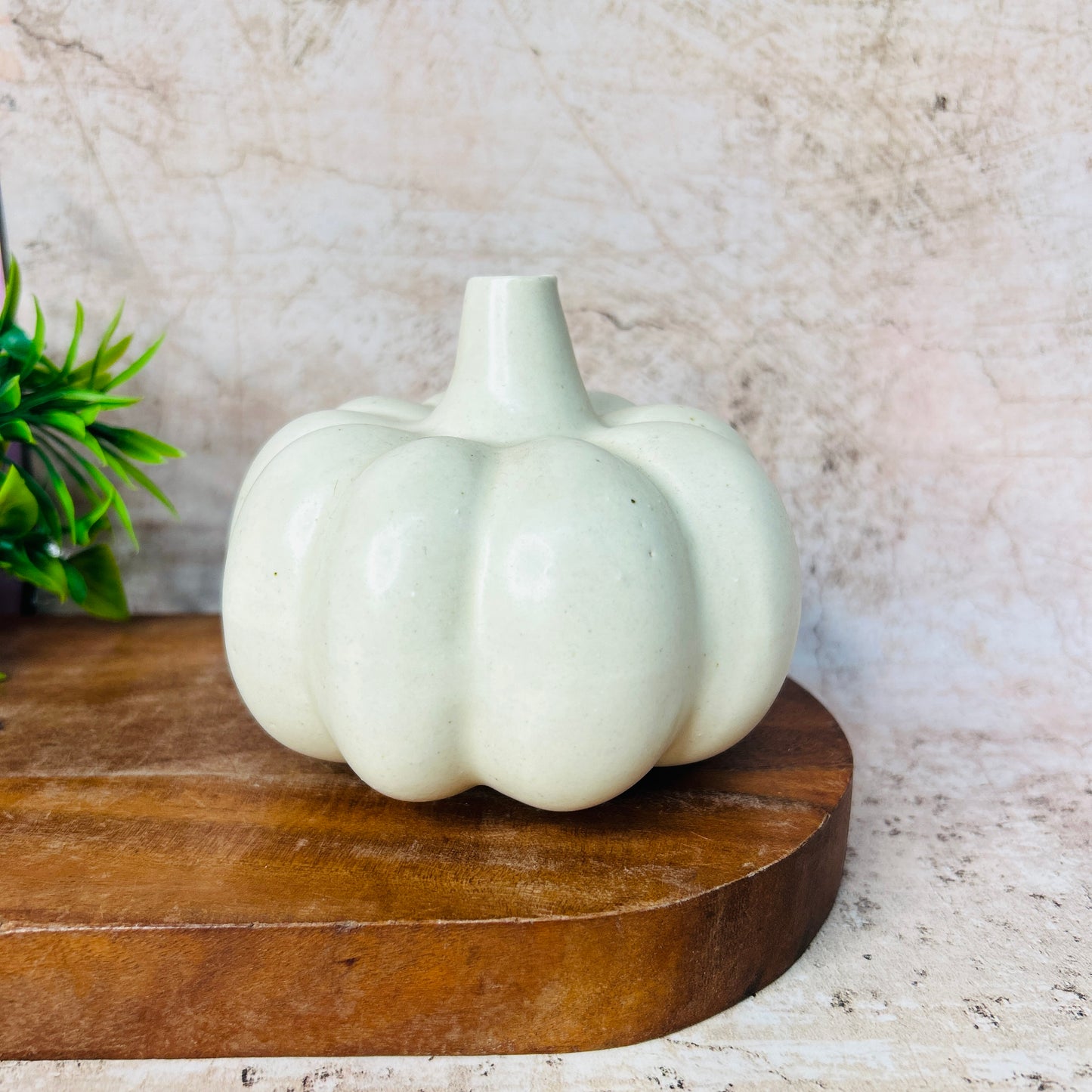 Pumpkin Vase - Buy White Pumpkin  Get Blue Pumpkin Vase FREE