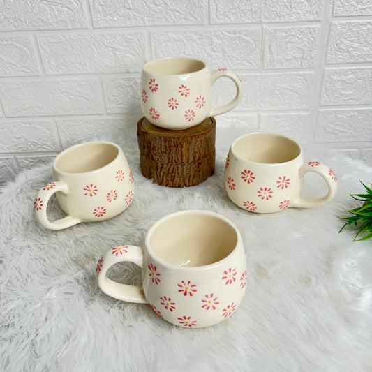 RED PETAL MUG