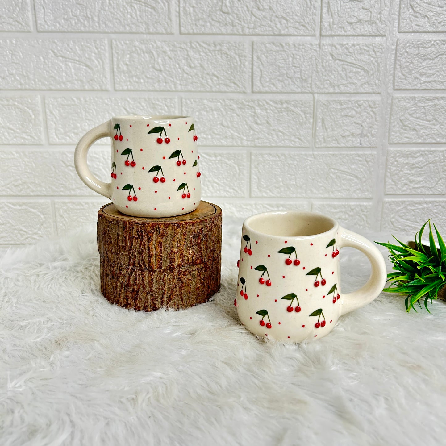 3D CHERRY MUG