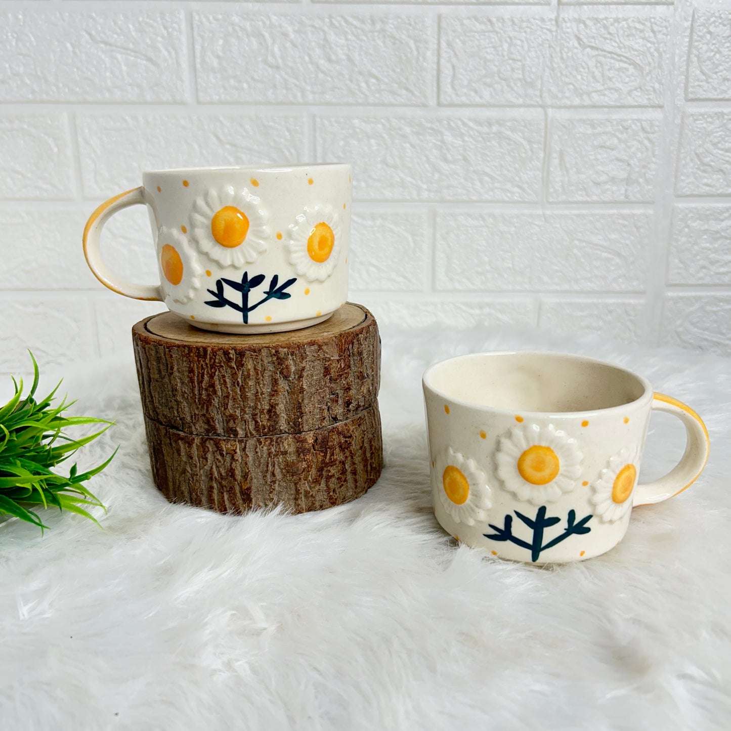 SUNFLOWER BLOOM TEA CUP