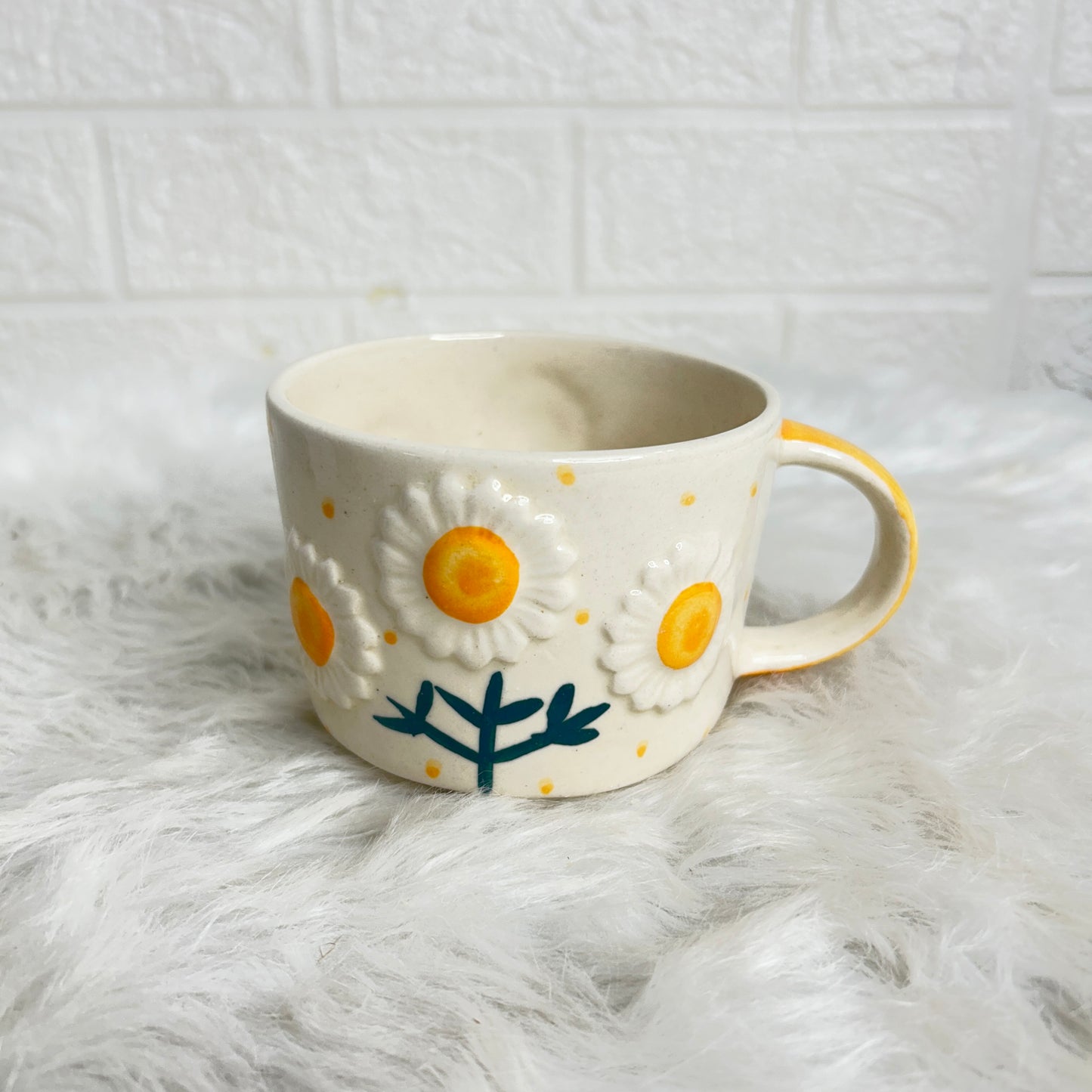 SUNFLOWER BLOOM TEA CUP