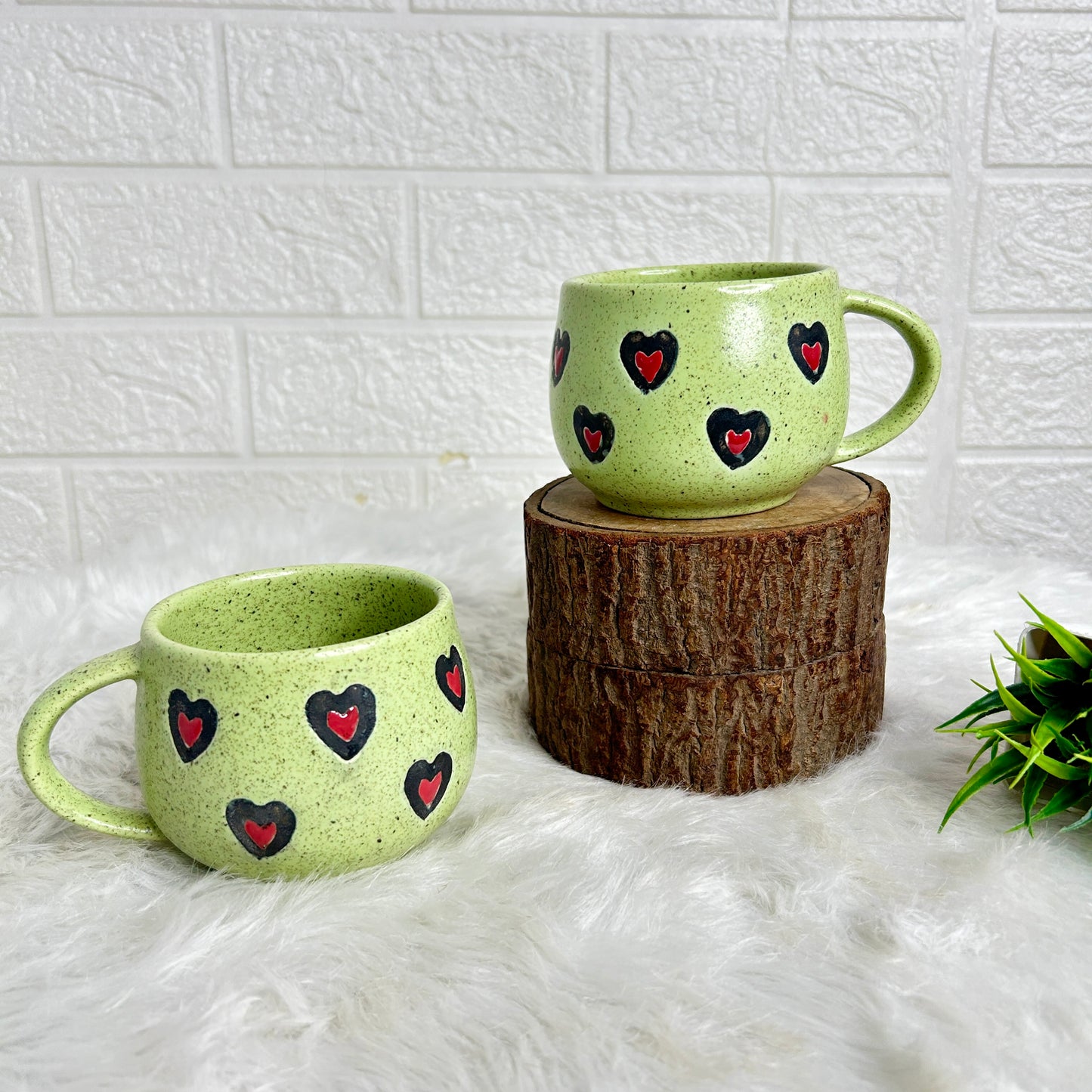 GREEN HEART CUP