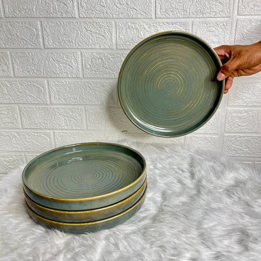 STUDIO MIST PLATTER 9 INCH SET OF 1