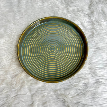 STUDIO MIST PLATTER 9 INCH SET OF 1