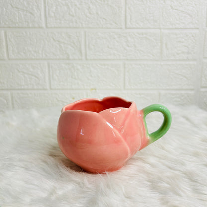 PINK TULIP CUP & SAUCER SET OF 1