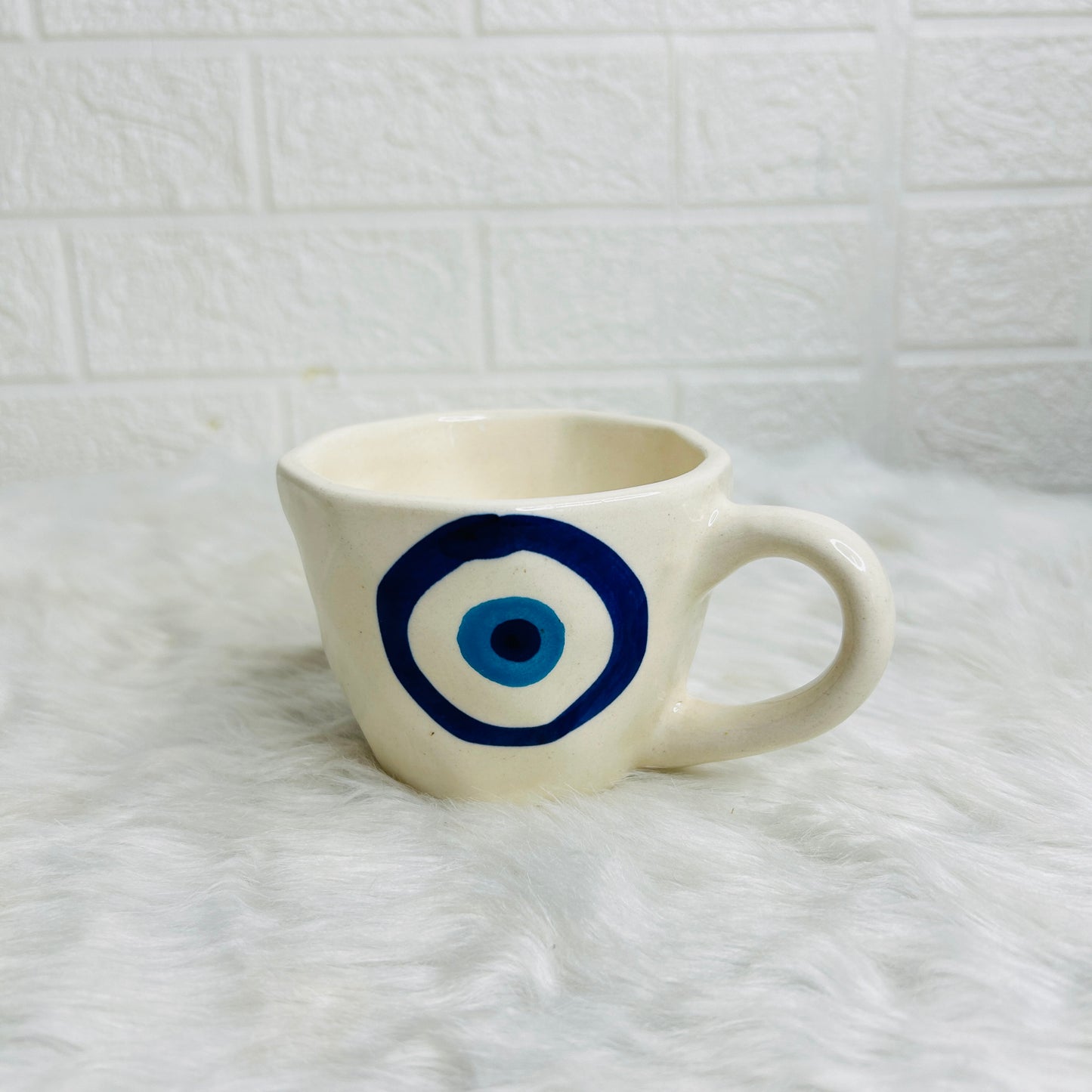 EVIL EYE CUP & SAUCER SET OF 1