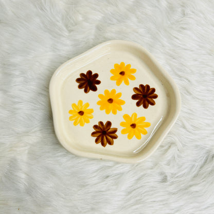 SUNNY FLOWER CUP & SAUCER SET OF 1