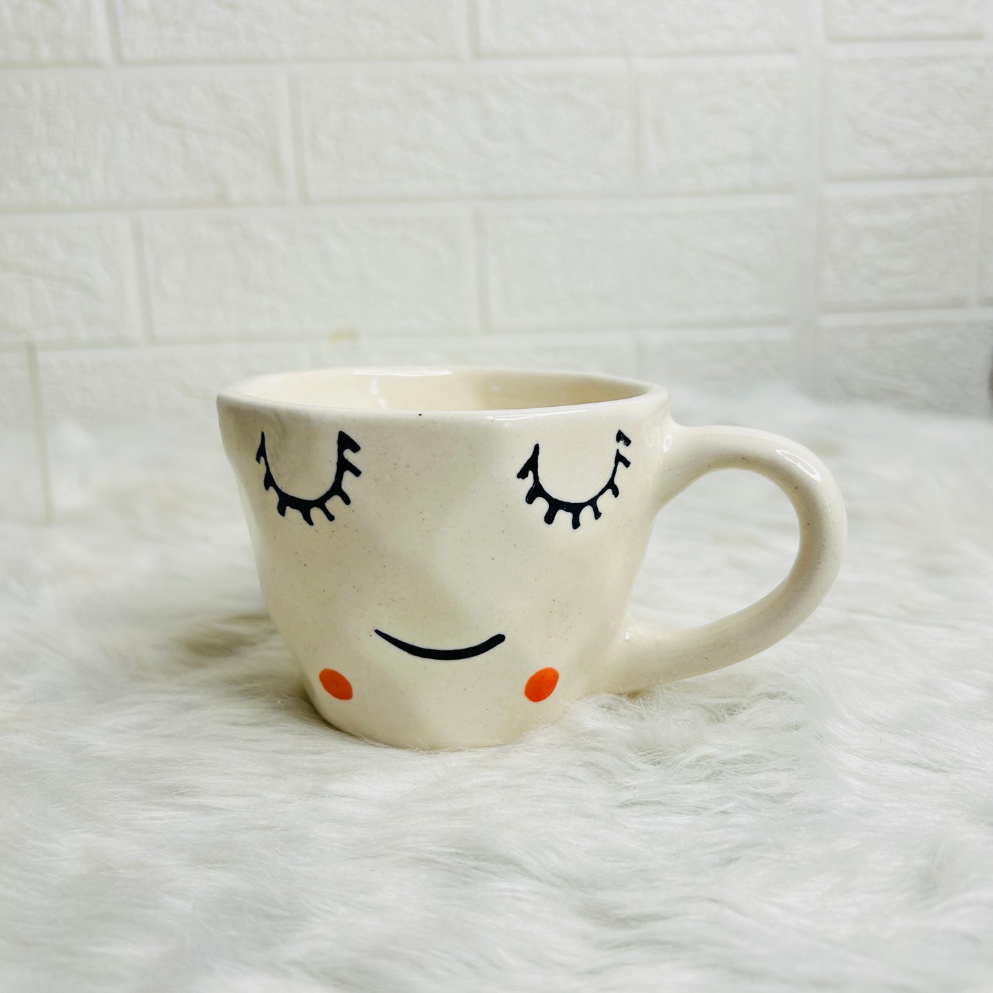 SMILEY CUP & SAUCER SET OF 1