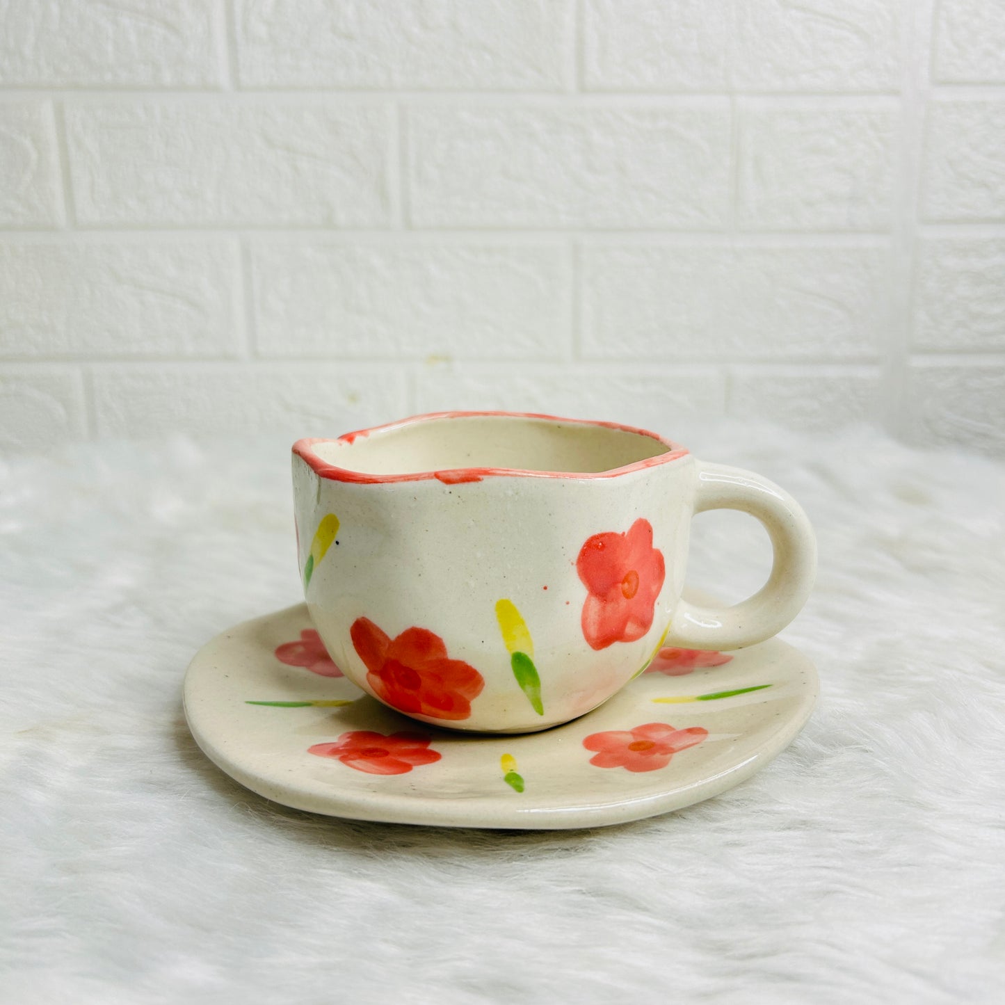 BLOSSOM CUP & SAUCER SET OF 1