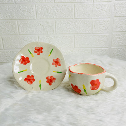 BLOSSOM CUP & SAUCER SET OF 1