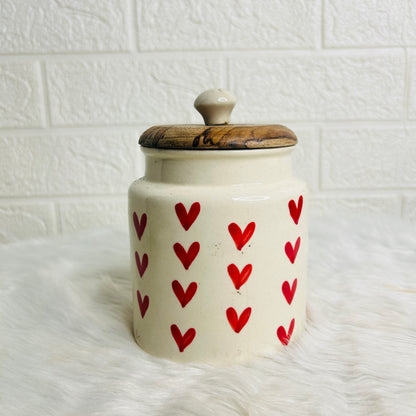 HEART JAR COMBO SET OF 2