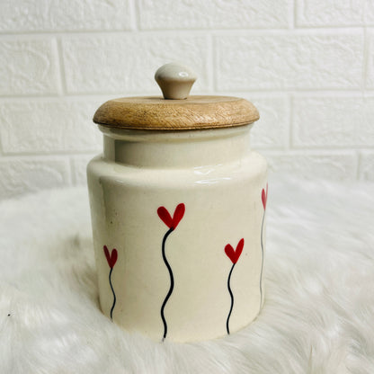 HEART JAR COMBO SET OF 2