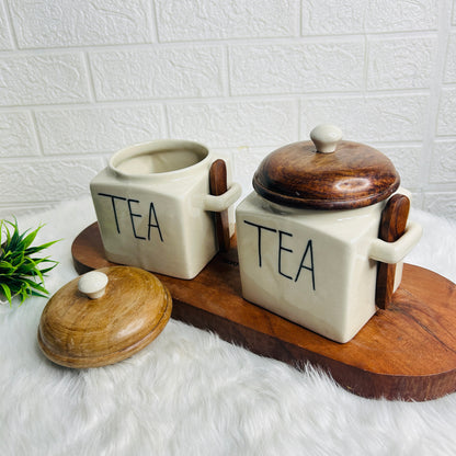 TEA JAR SET OF 1