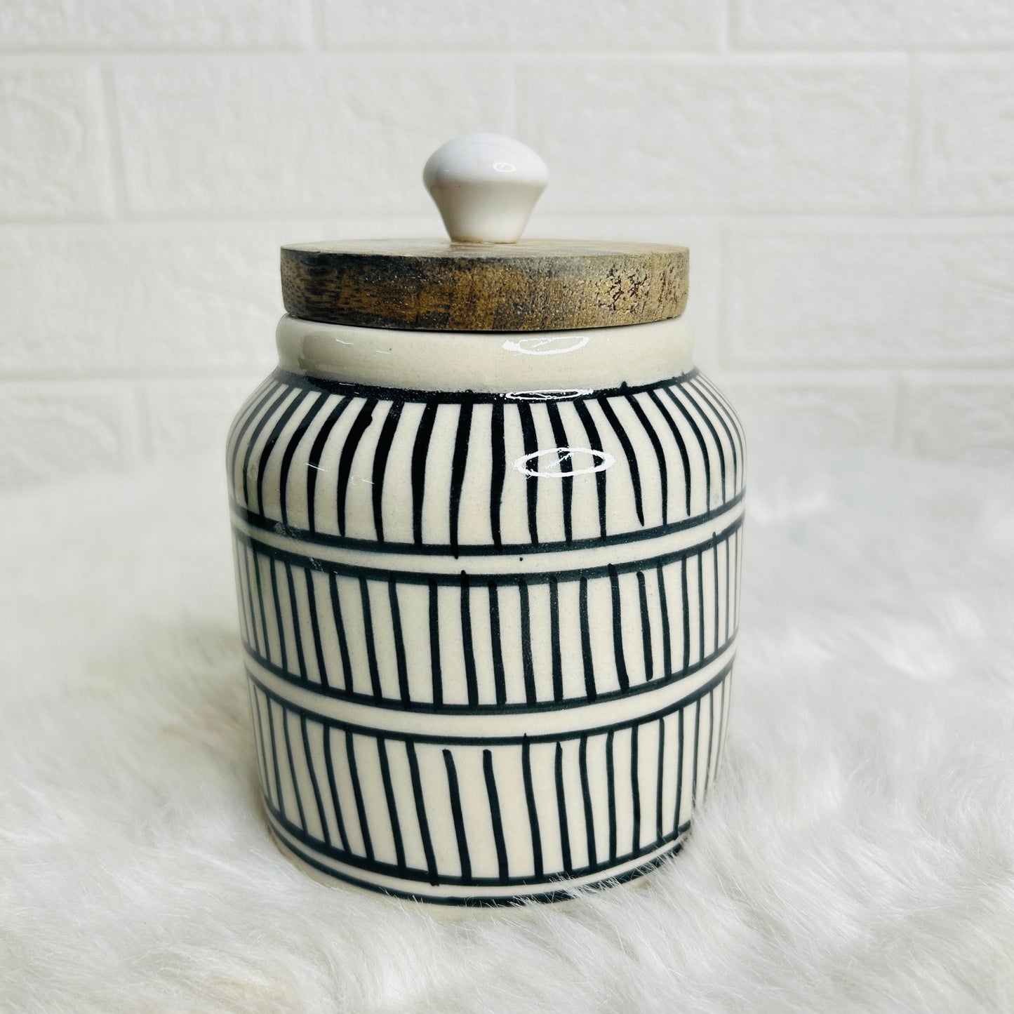 ZEBRA JAR SET OF 1