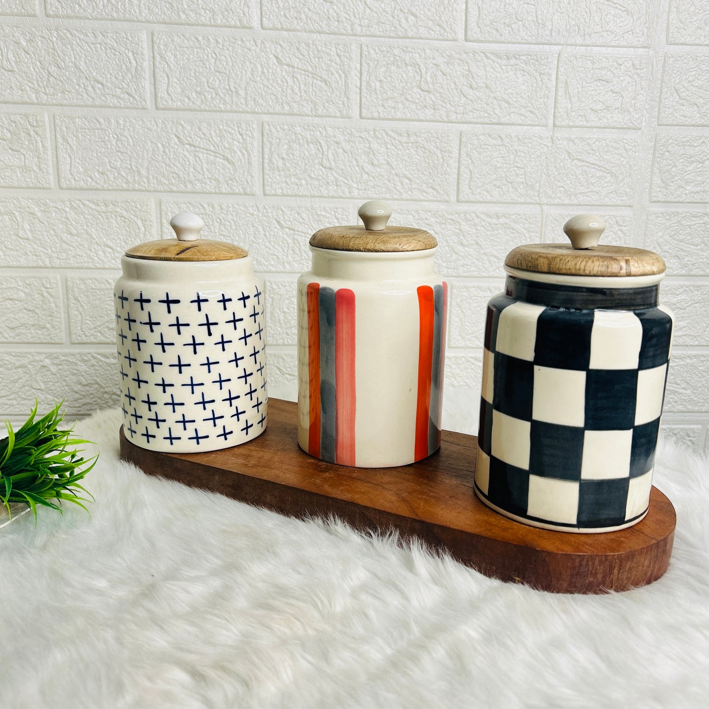 LARGE COMBO JAR SET OF 3